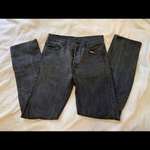 501 Vintage Levi’s - faded black